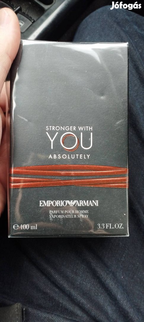 Emporio Armani Stronger With You - Absolutely EDP 100ml férfi parfüm 