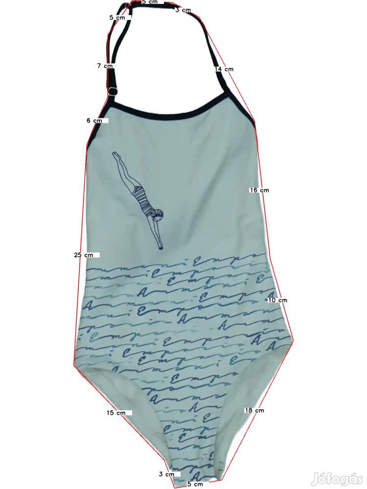 Emporio Armani Új (címkés) Lány Fürdőruha (Méret: 116)