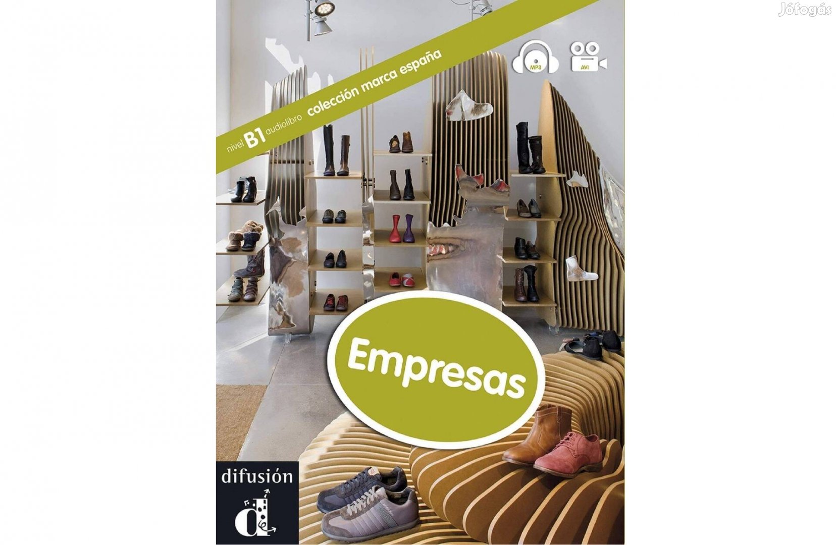 Empresas - nivel B1 audiolibro - Colección marca espana + DVD