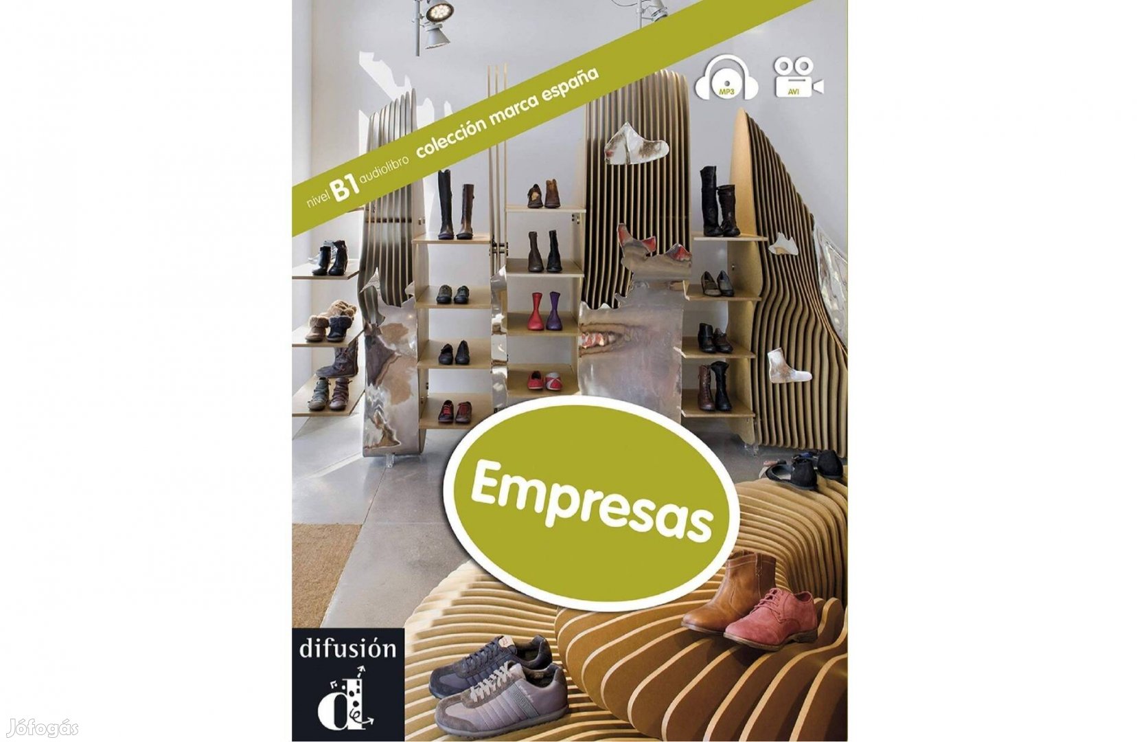 Empresas - nivel B1 audiolibro - Colección marca espana + DVD