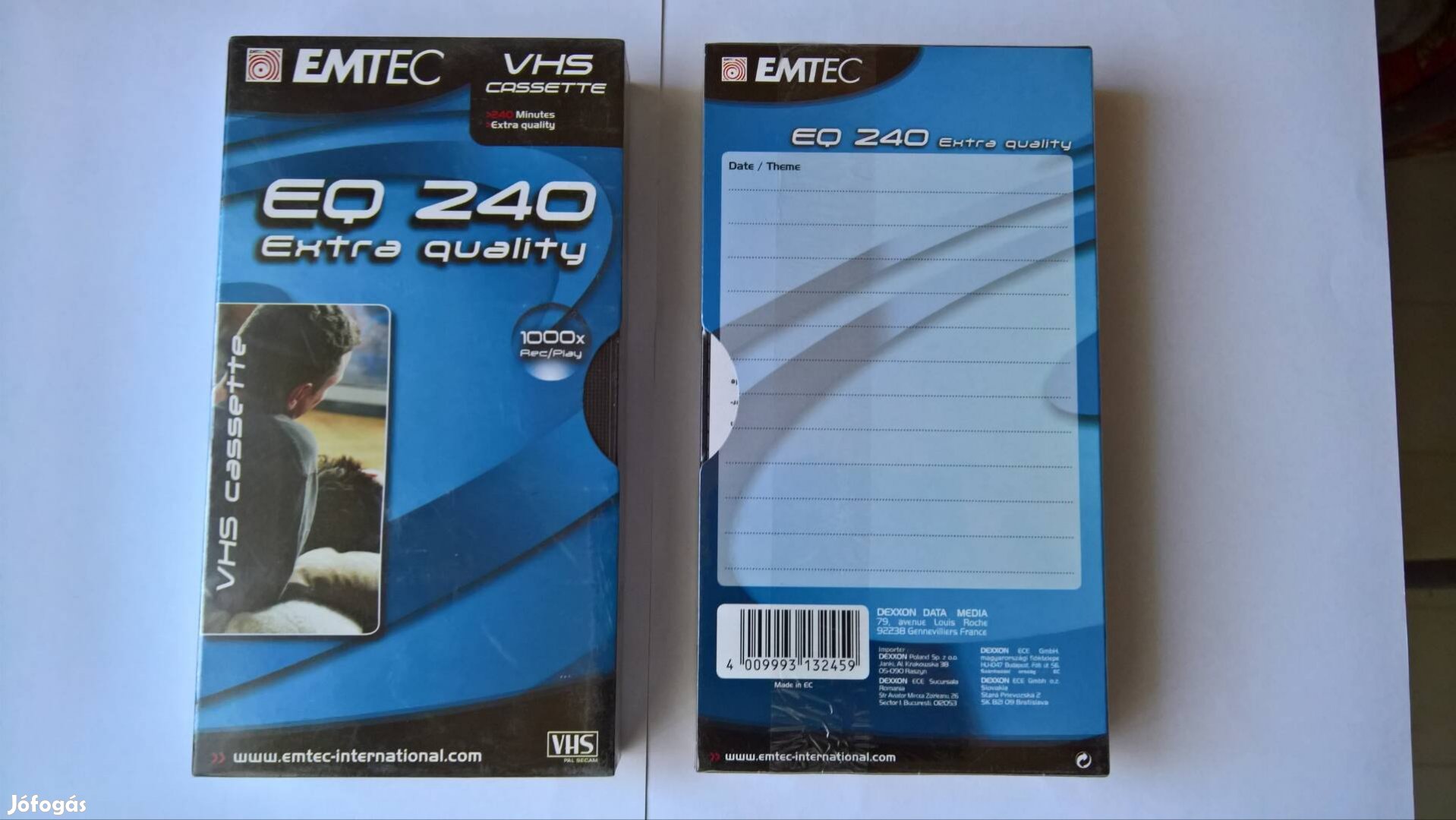 Emtec Eq-240 új videókazetta eladó 