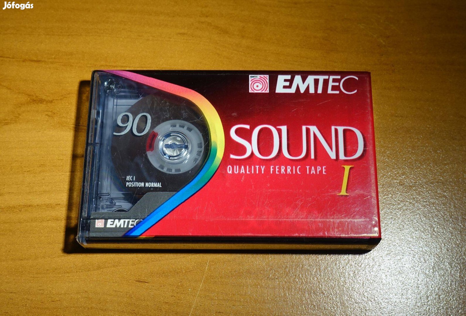 Emtec Sound 90 bontatlan normál kazetta 1997 Basf