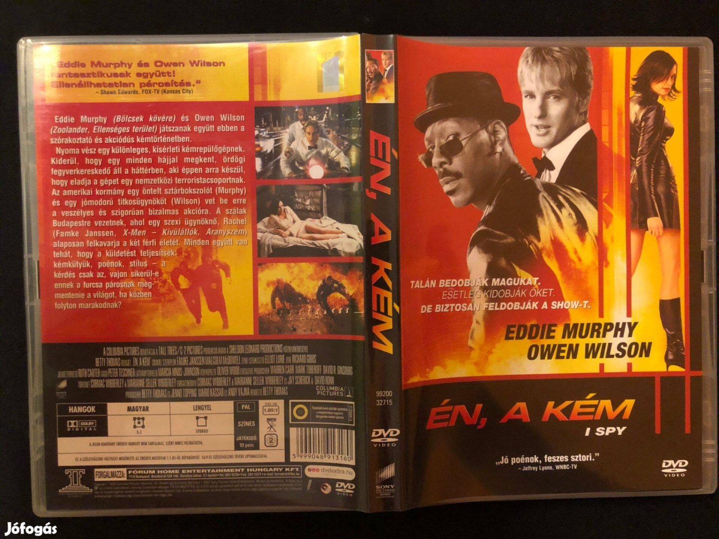 Én, a kém (karcmentes, Eddie Murphy, Owen Wilson) DVD