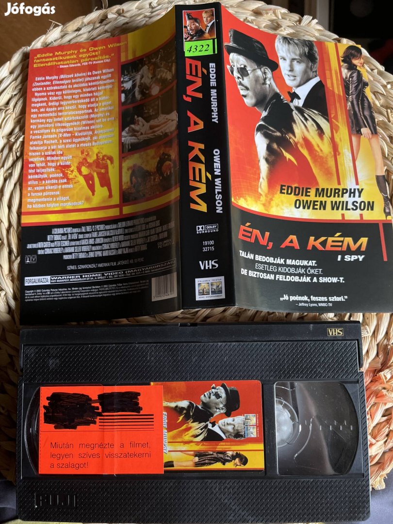 Én a kém vhs. 