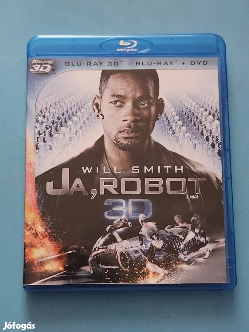 Én a robot 3d és 2d blu-ray