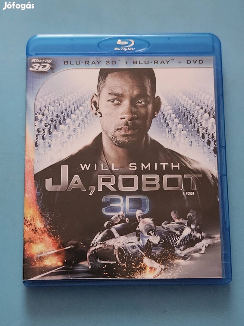 Én a robot 3d és 2d blu-ray