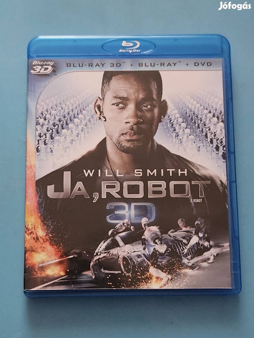 Én a robot 3d és 2d blu-ray