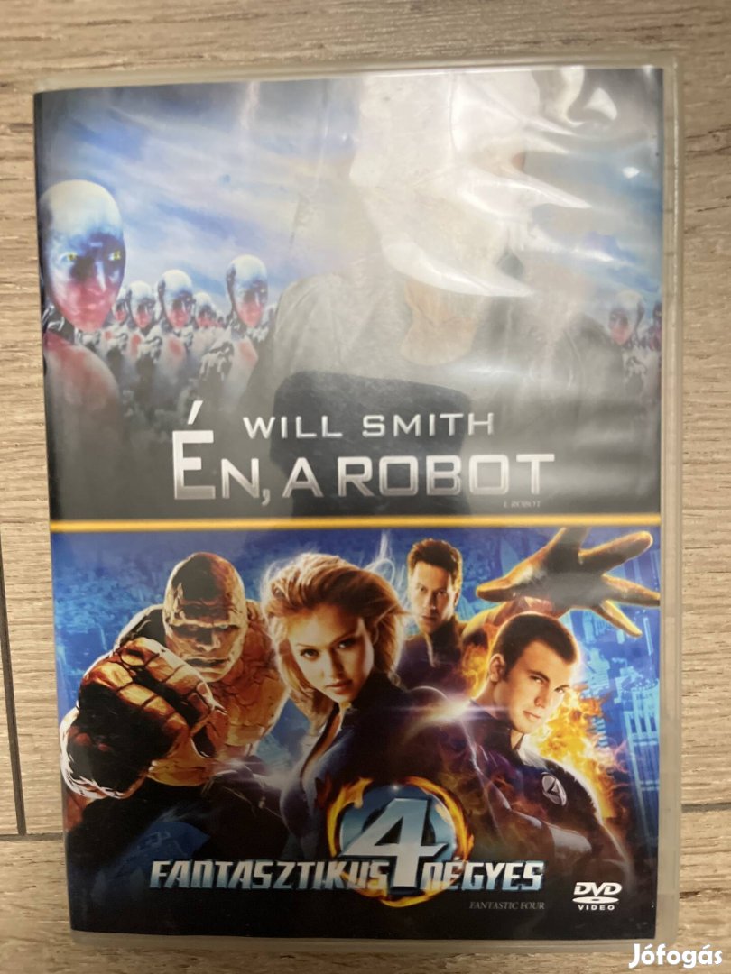 Én a robot,fantasztikus négyes 2 dvd 