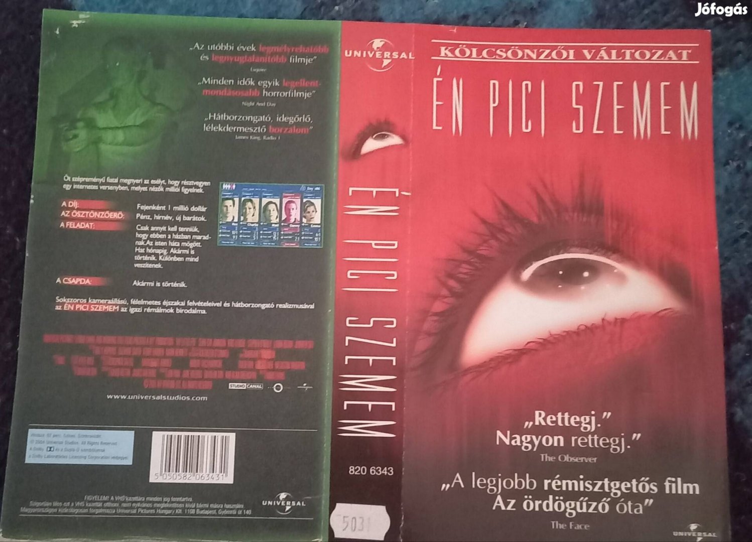 Én pici szemem - thriller vhs