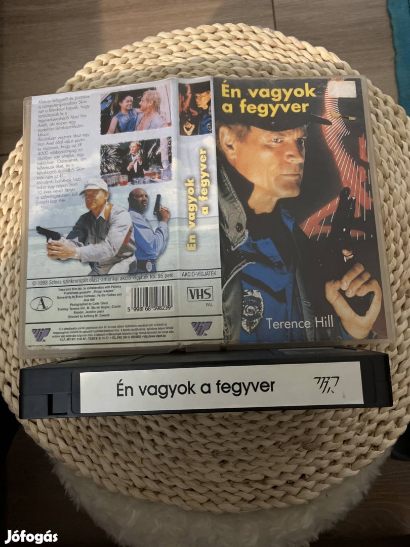 Én vagyok a fegyver vhs Terence Hill