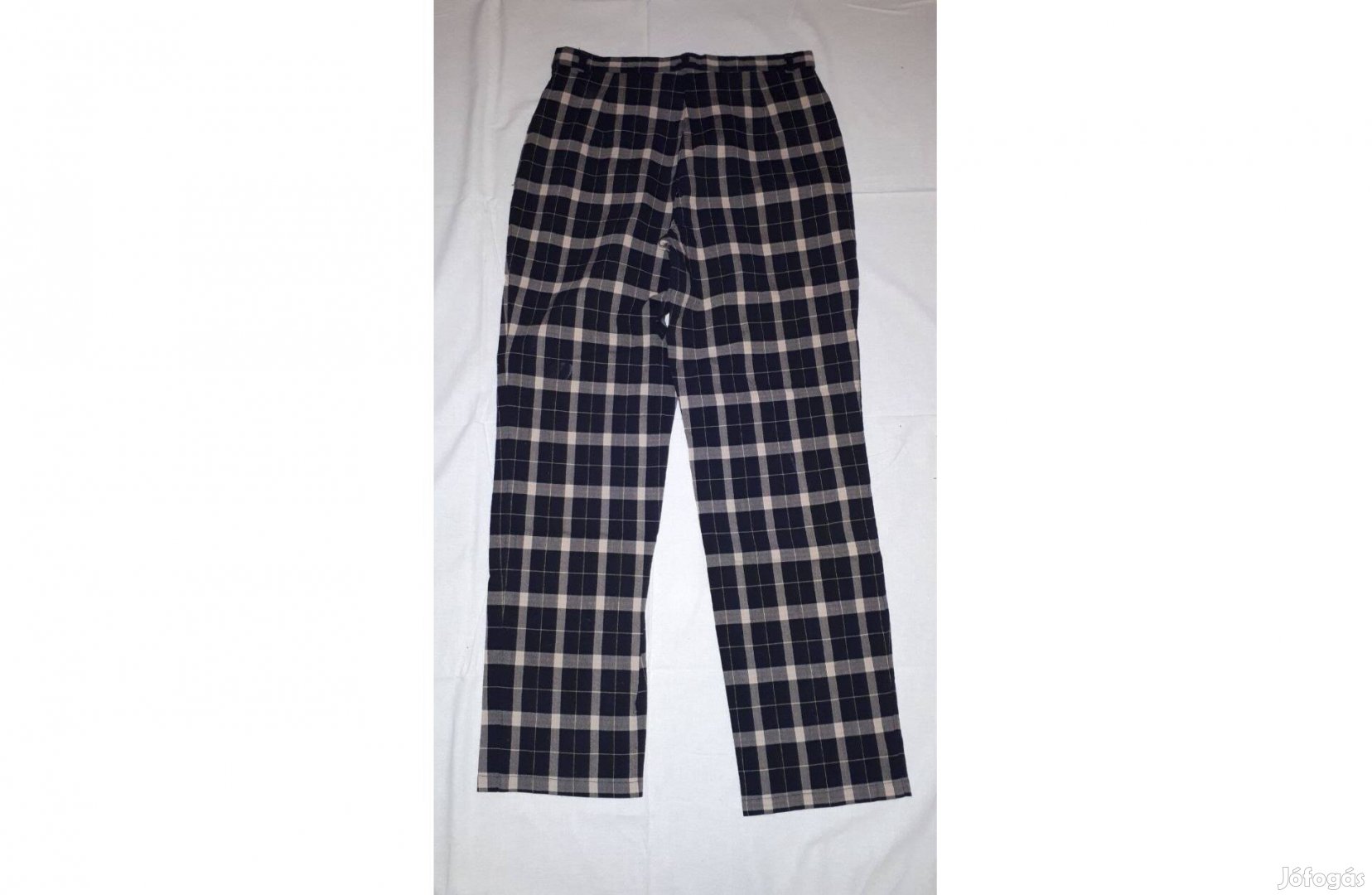 Encadée sztrecs kockás női nadrág M-es