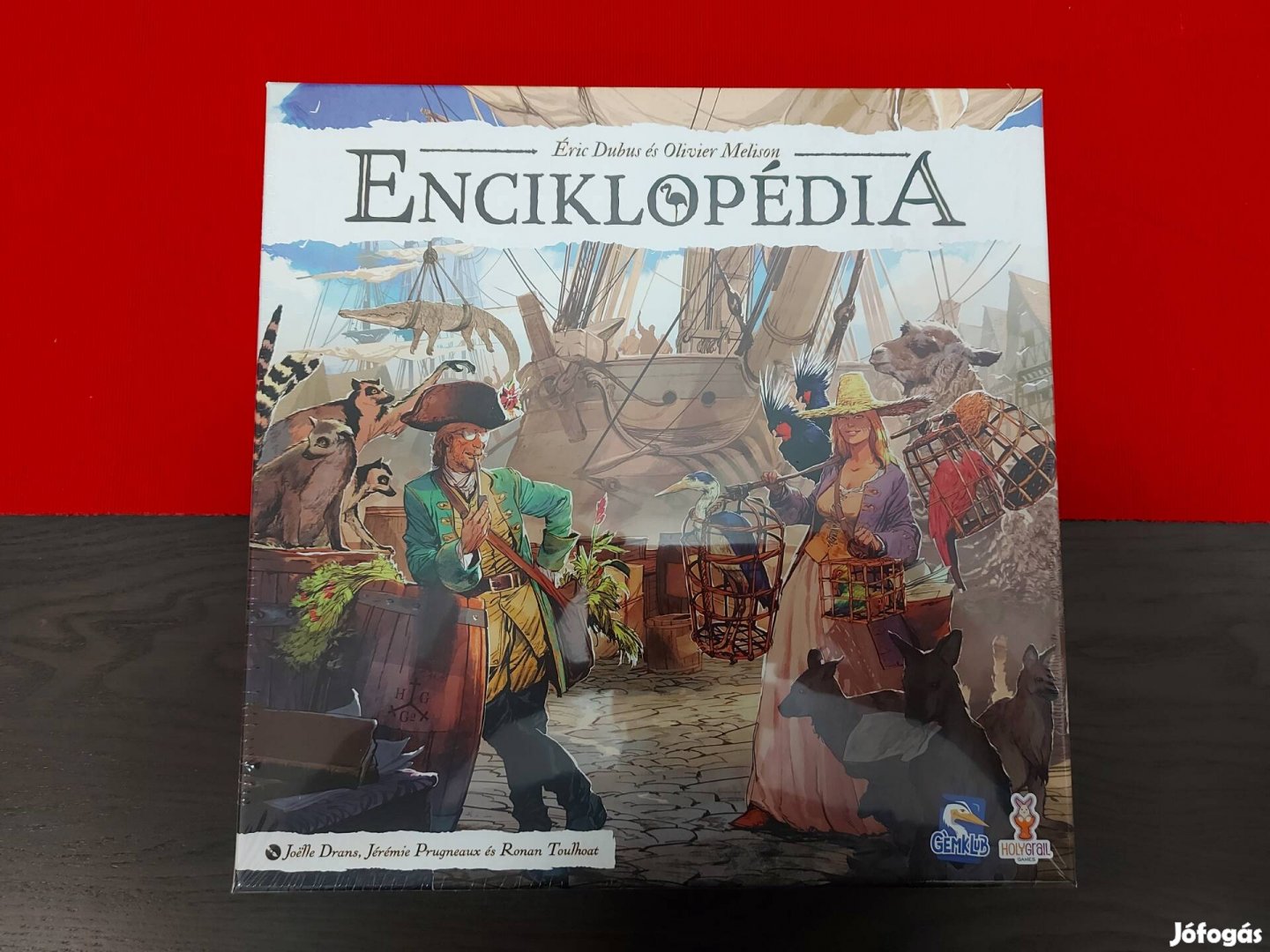 Enciklopédia bontatlan társasjáték 