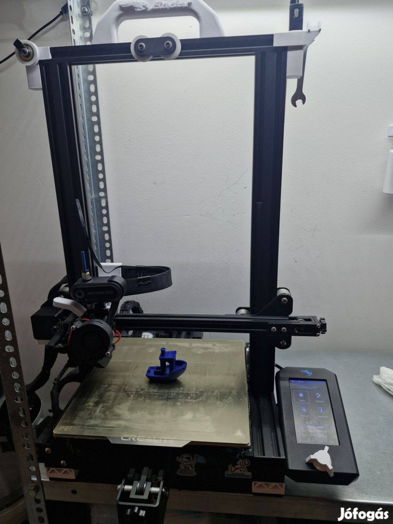 Ender 3v2 tuningolt 3d nyomtató Sprite extruder, Automata szintező stb
