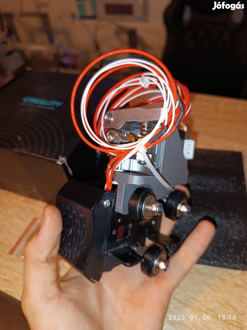 Ender 3v2 új hotend