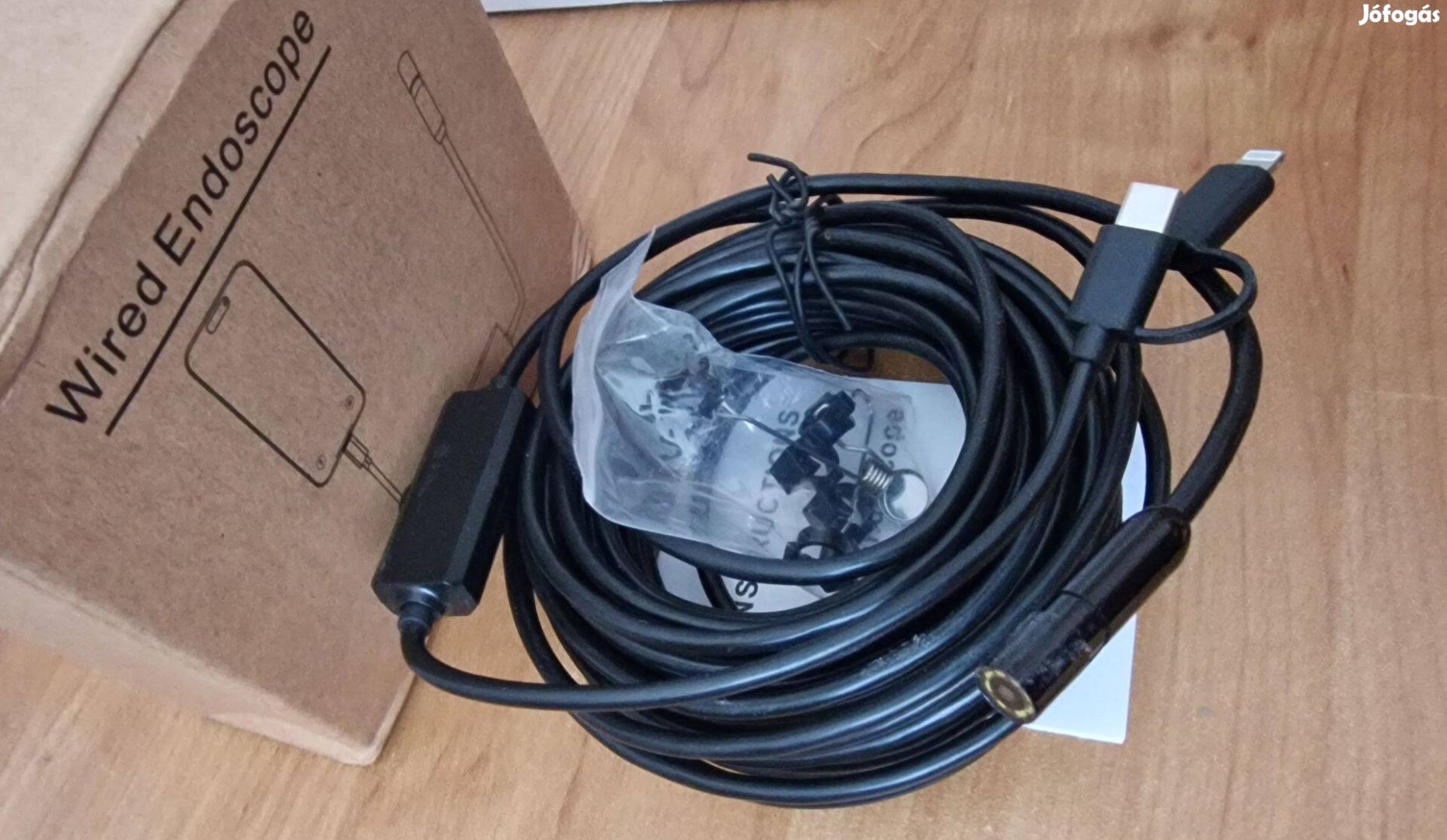 Endoszkóp kamera 5,5mm 3,5m Android iphone-hoz IOS