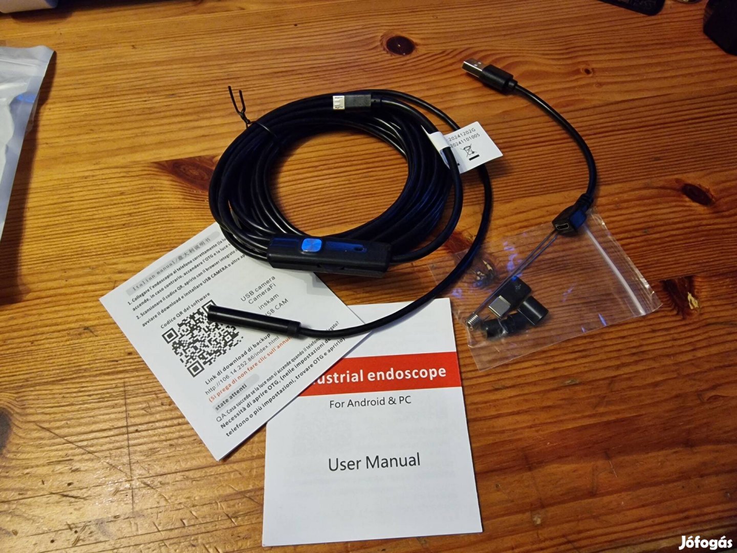 Endoszkóp kamera 5m