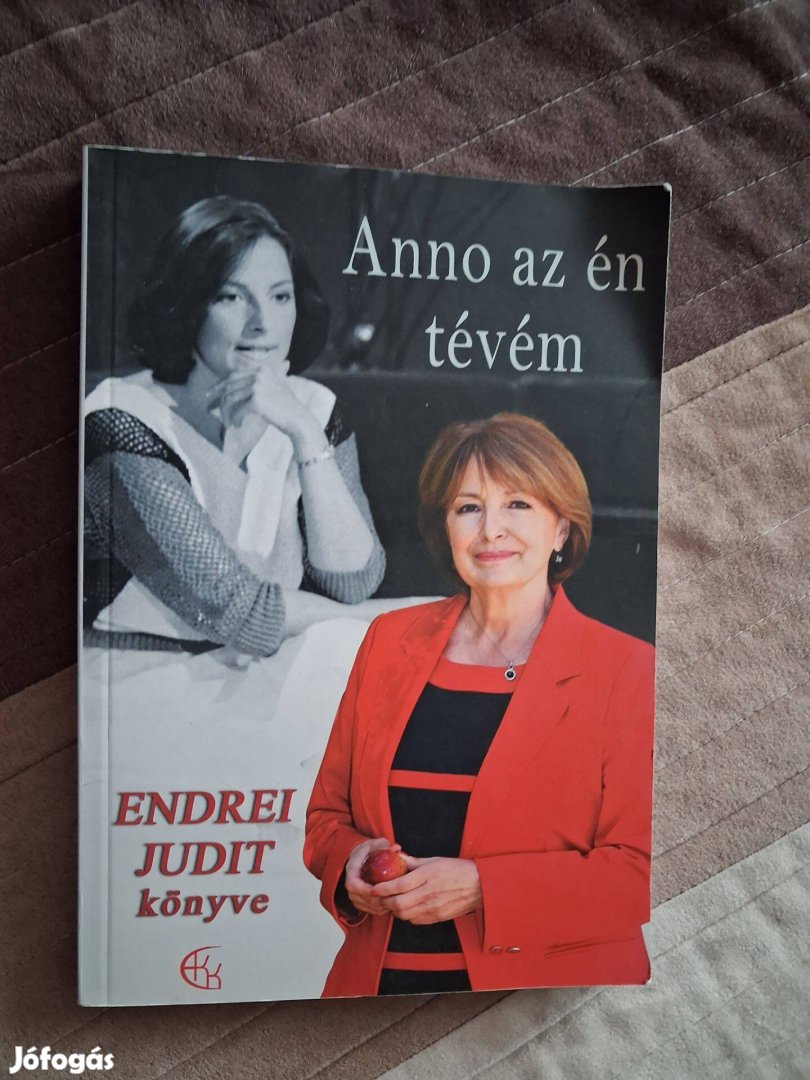 Endrei Judit Anno az én tévém Dedikált példány