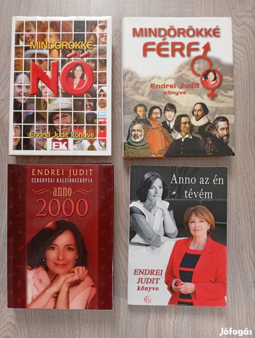 Endrei Judit könyvek