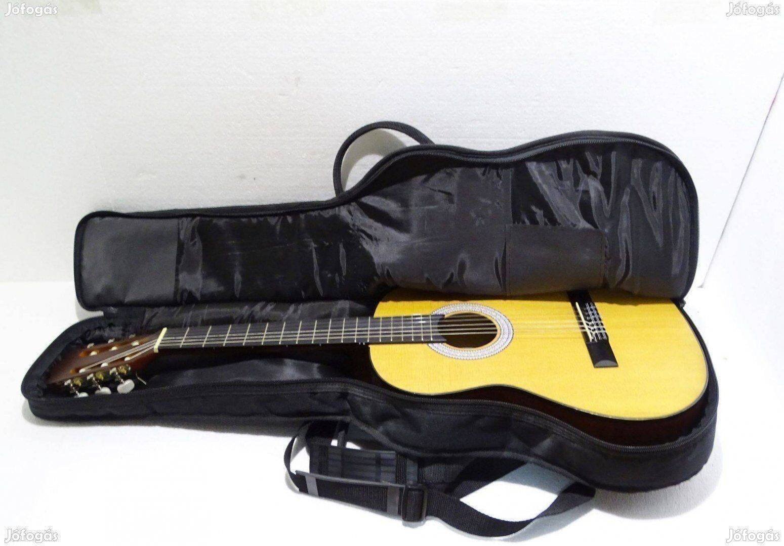 Endres guitar gitár fém és nylon húrral Táskában