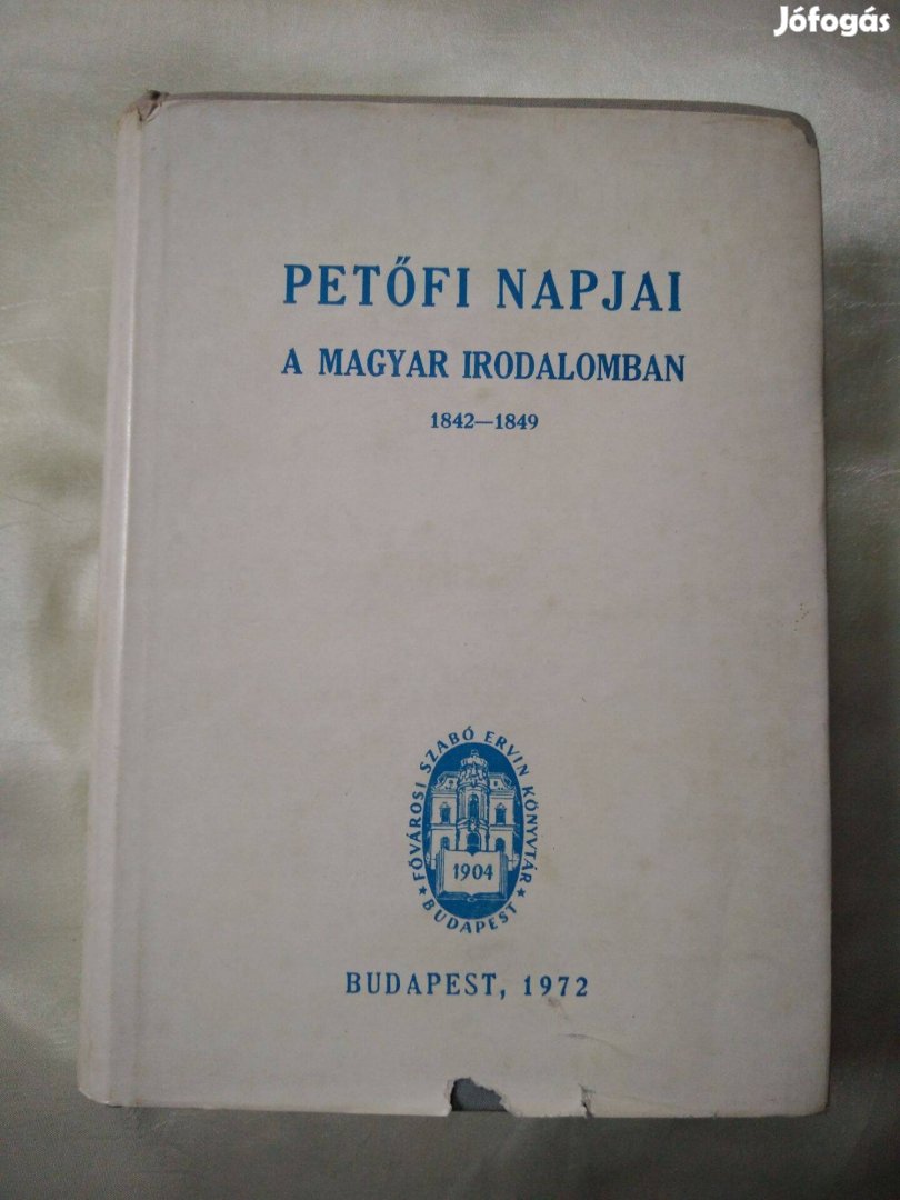 Endrődi Sándor (szerk.) - Petőfi napjai a magyar irodalomban 18