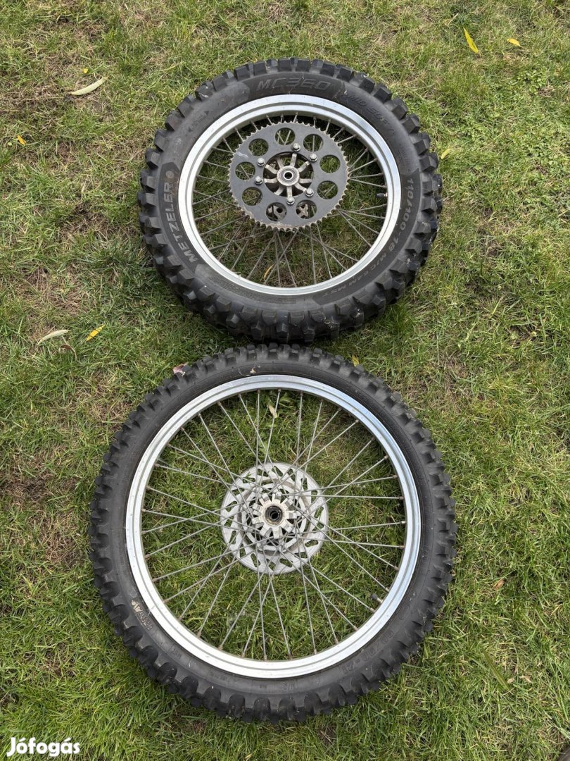 Enduro kerék szett