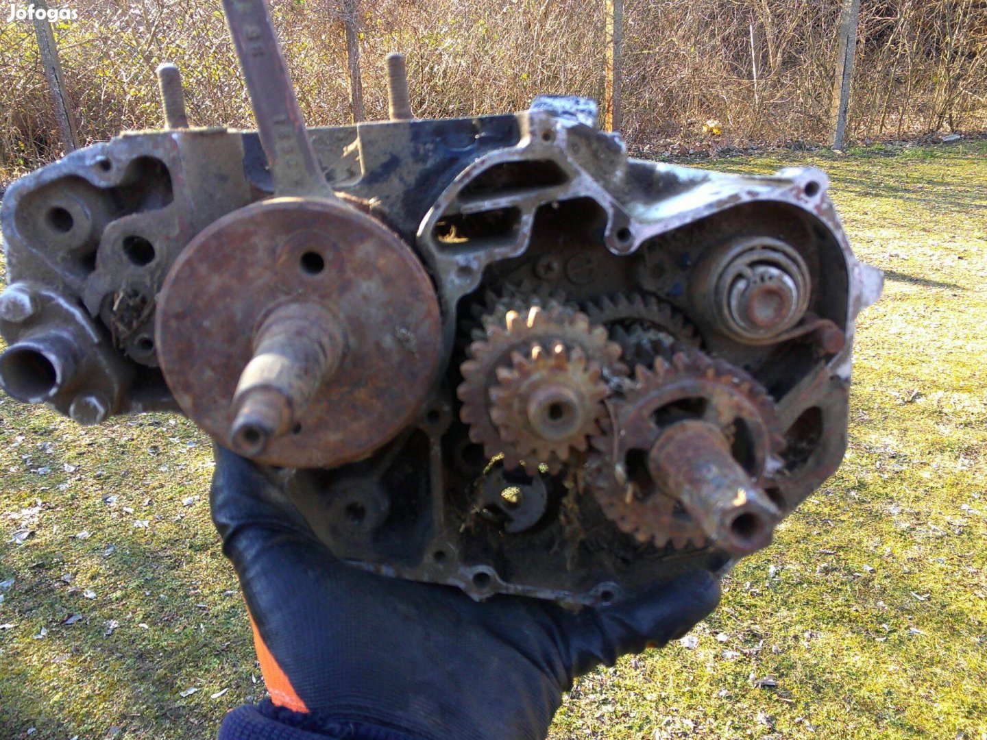 Enduró motorblokk,hiányos állapotban,Tapolcán eladó