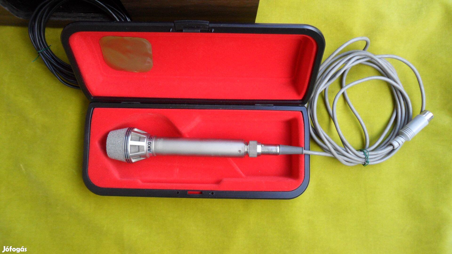 Ének mikrofon AKG D-190 H antik dinamikus gyári állapot (stúdiós)