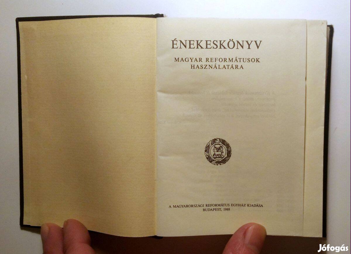 Énekeskönyv (Magyar Reformátusok Használatára) 1988 (8kép+tartalom)