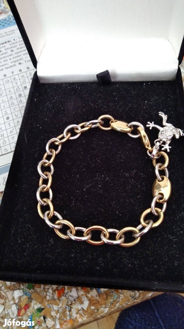 Energetix gyógyékszer, békás karlánc