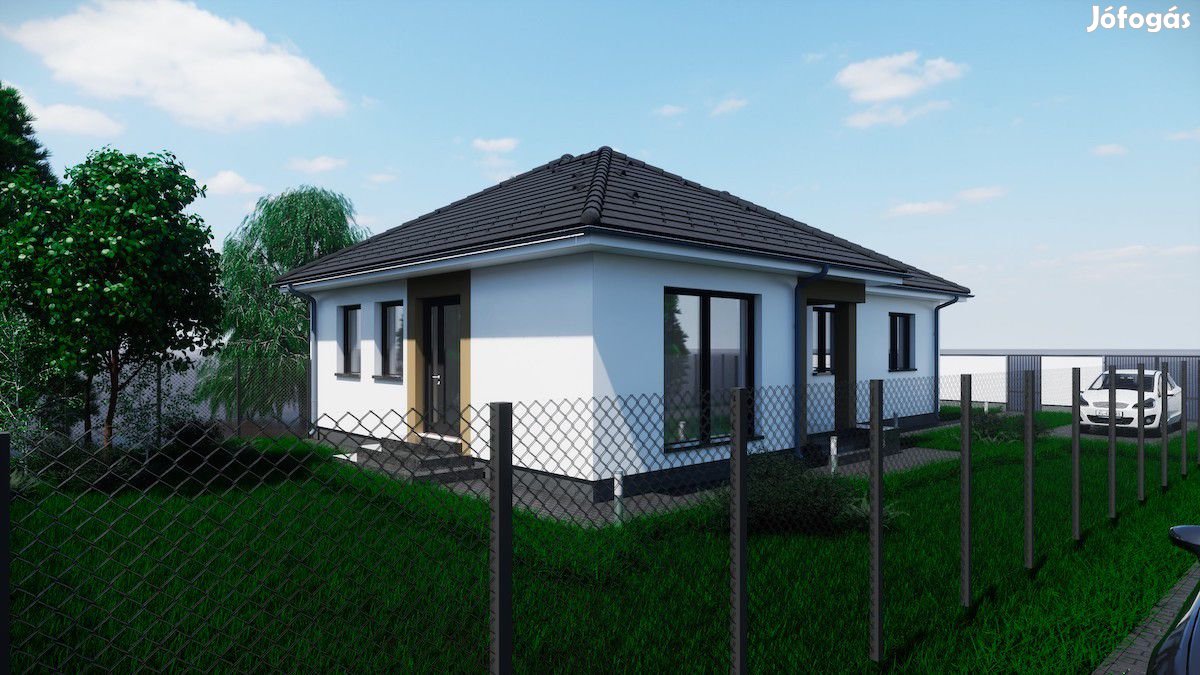 Energiatakarékos új építésű nappali+3 szobás családi ház eladó