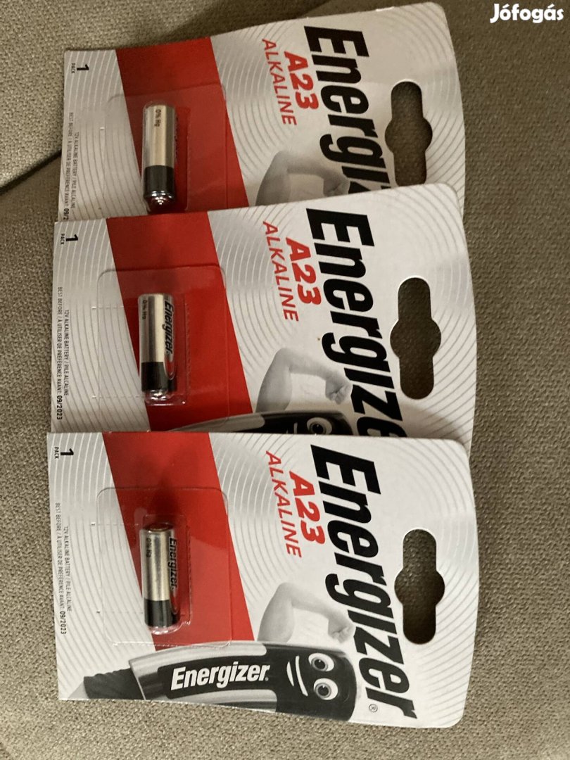 Energizer A23 elem 3 db új