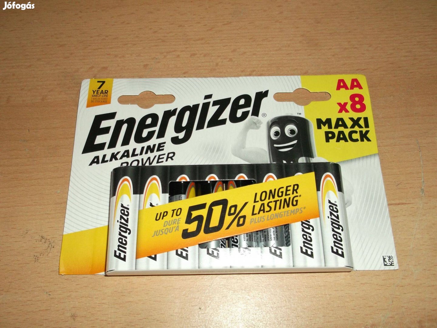 Energizer Alkaline Power AA-LR6 Maxi Pack 1,5V-os ceruza elem 8db-os