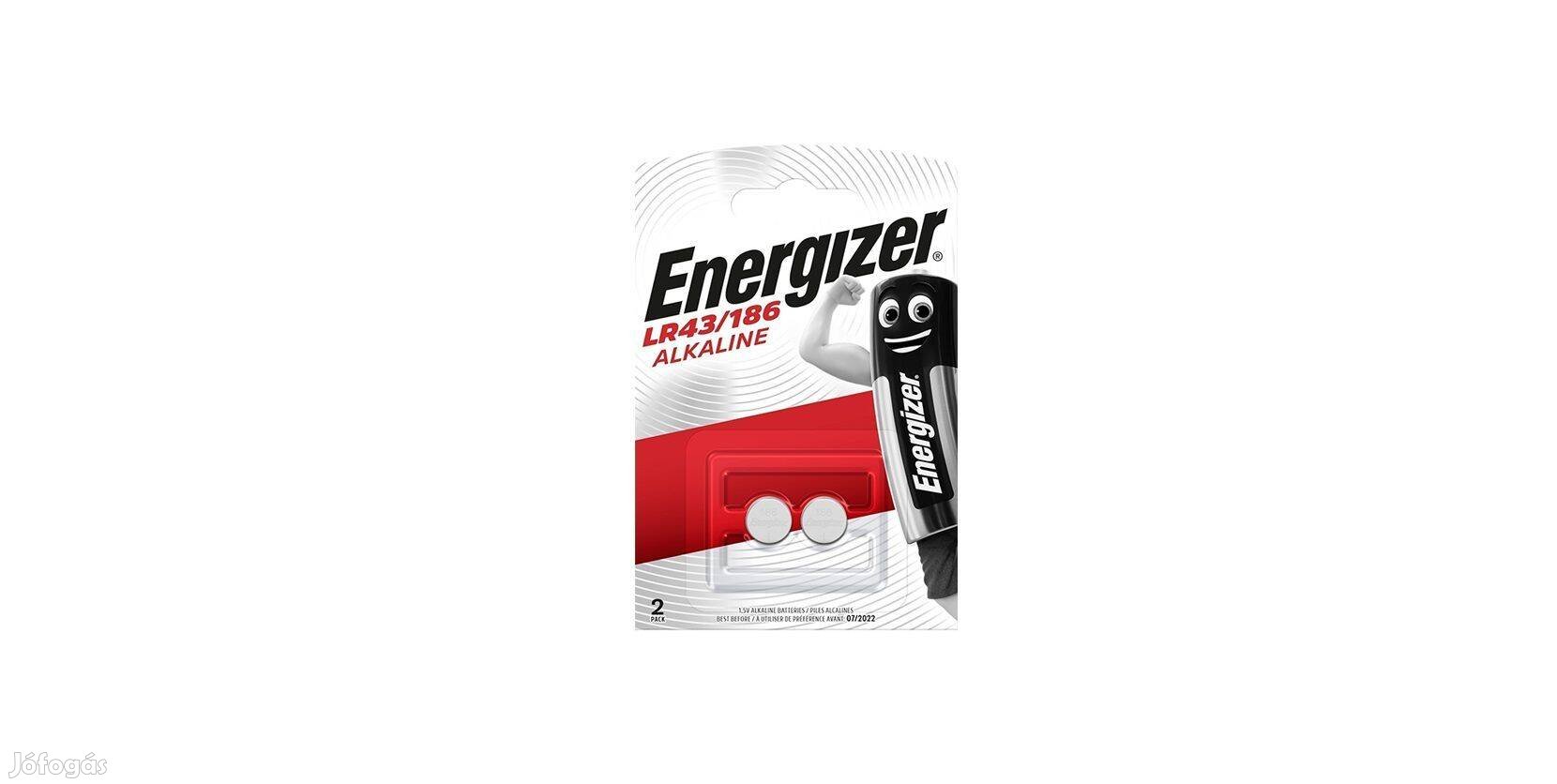 Energizer g12 lr43 186 mini alkáli gombelem 2 db