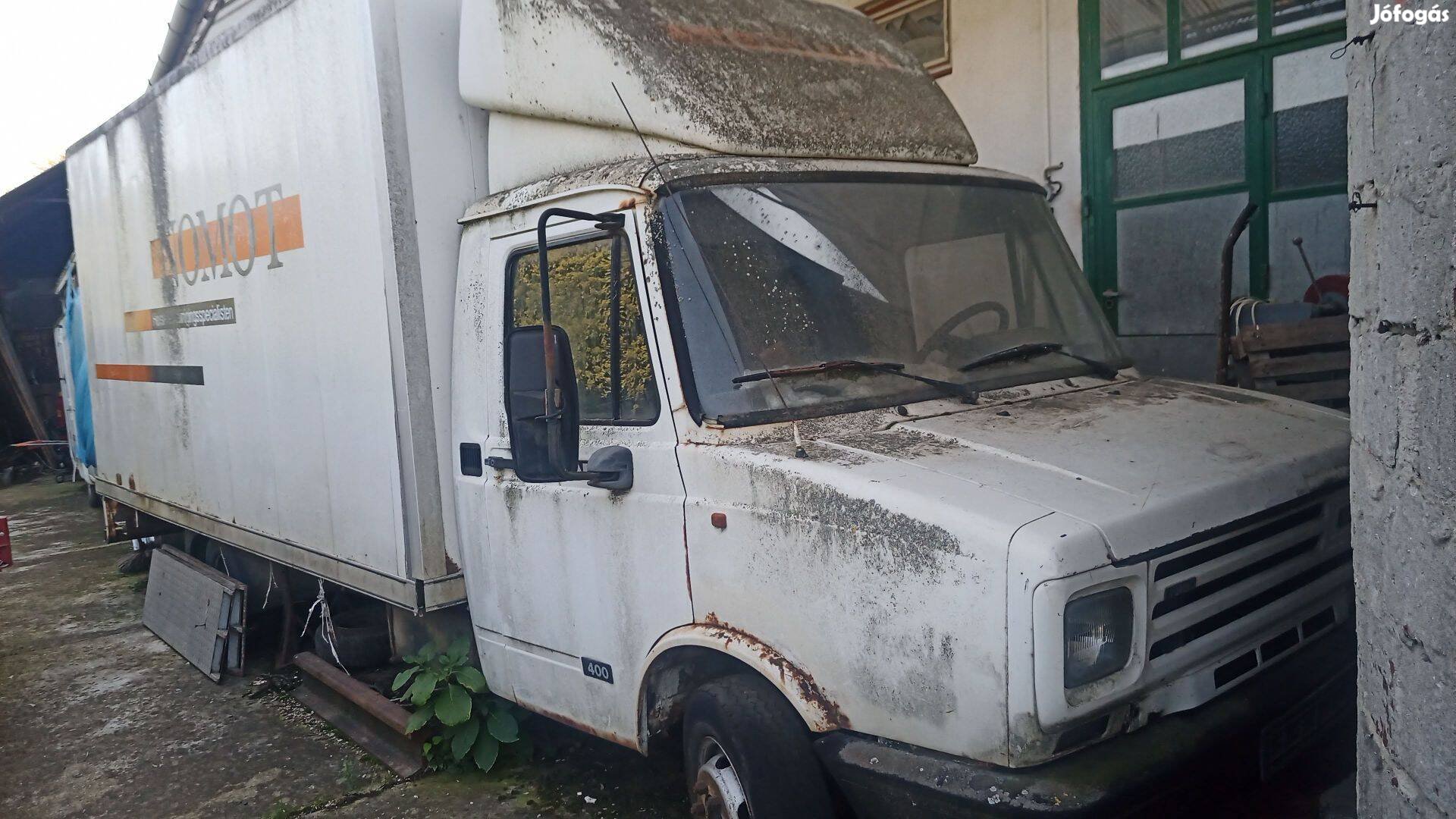 Engedmény! Daf 400 nagy Alu doboz Felépítmény Raktár.Webasto állófűtés