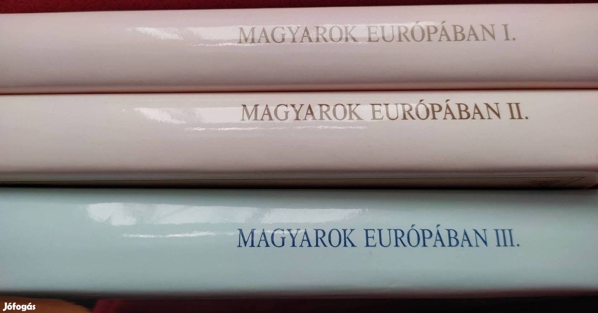 Engel-Szakály-Kosáry: Magyarok Európában I-III