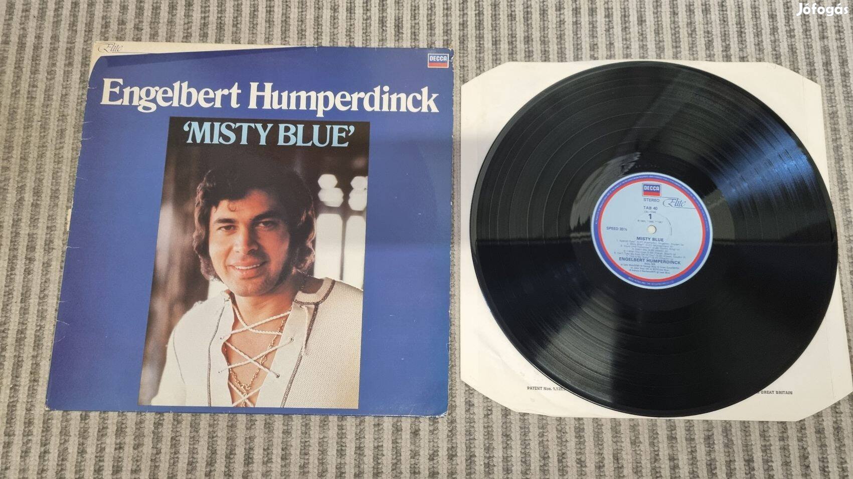 Engelbert Humperdinck Misty Blue - LP