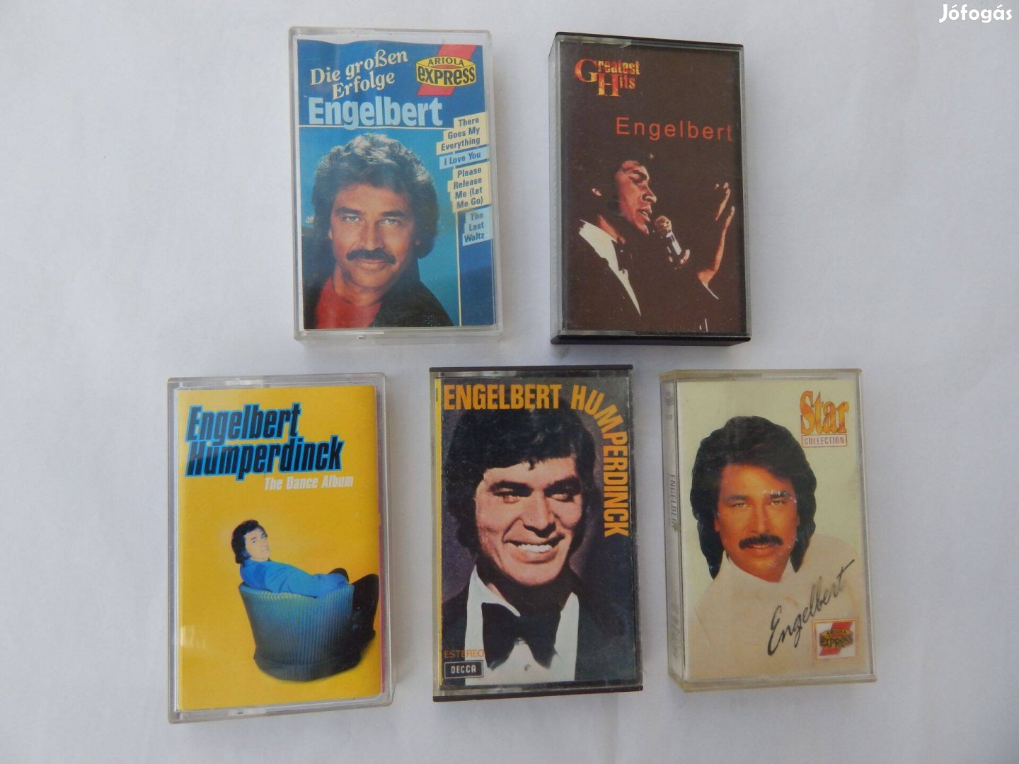 Engelbert Humperdinck Műsoros Audió kazetták 5-ös szettben (2)