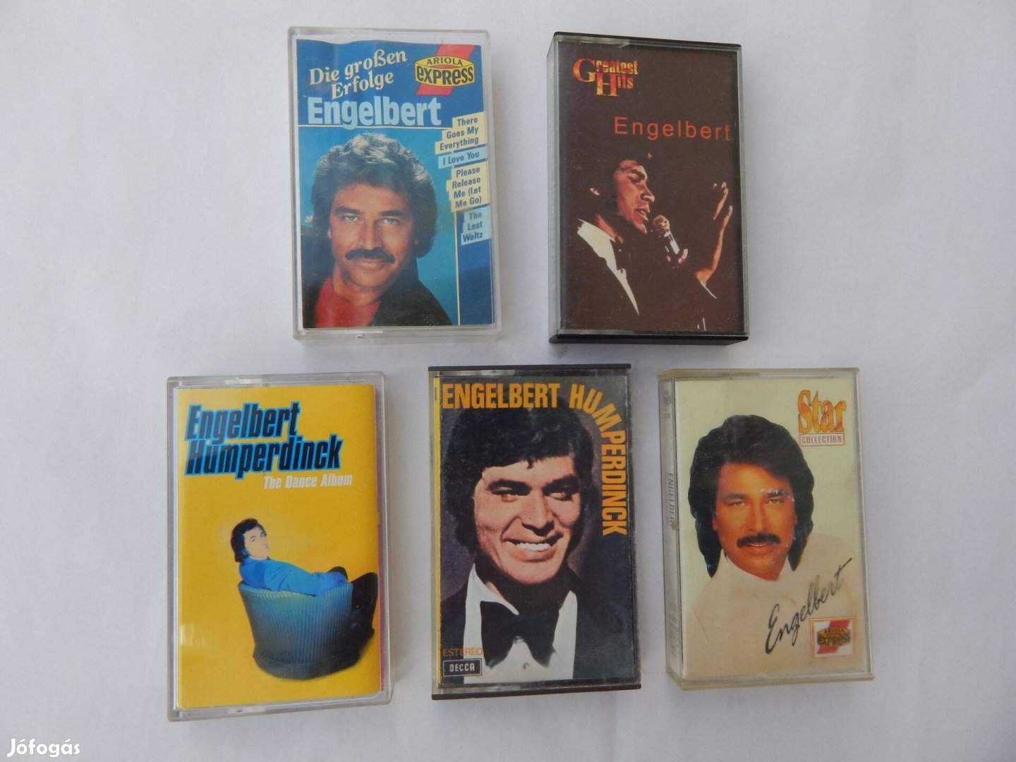 Engelbert Humperdinck Műsoros Audió kazetták 5-ös szettben (2)