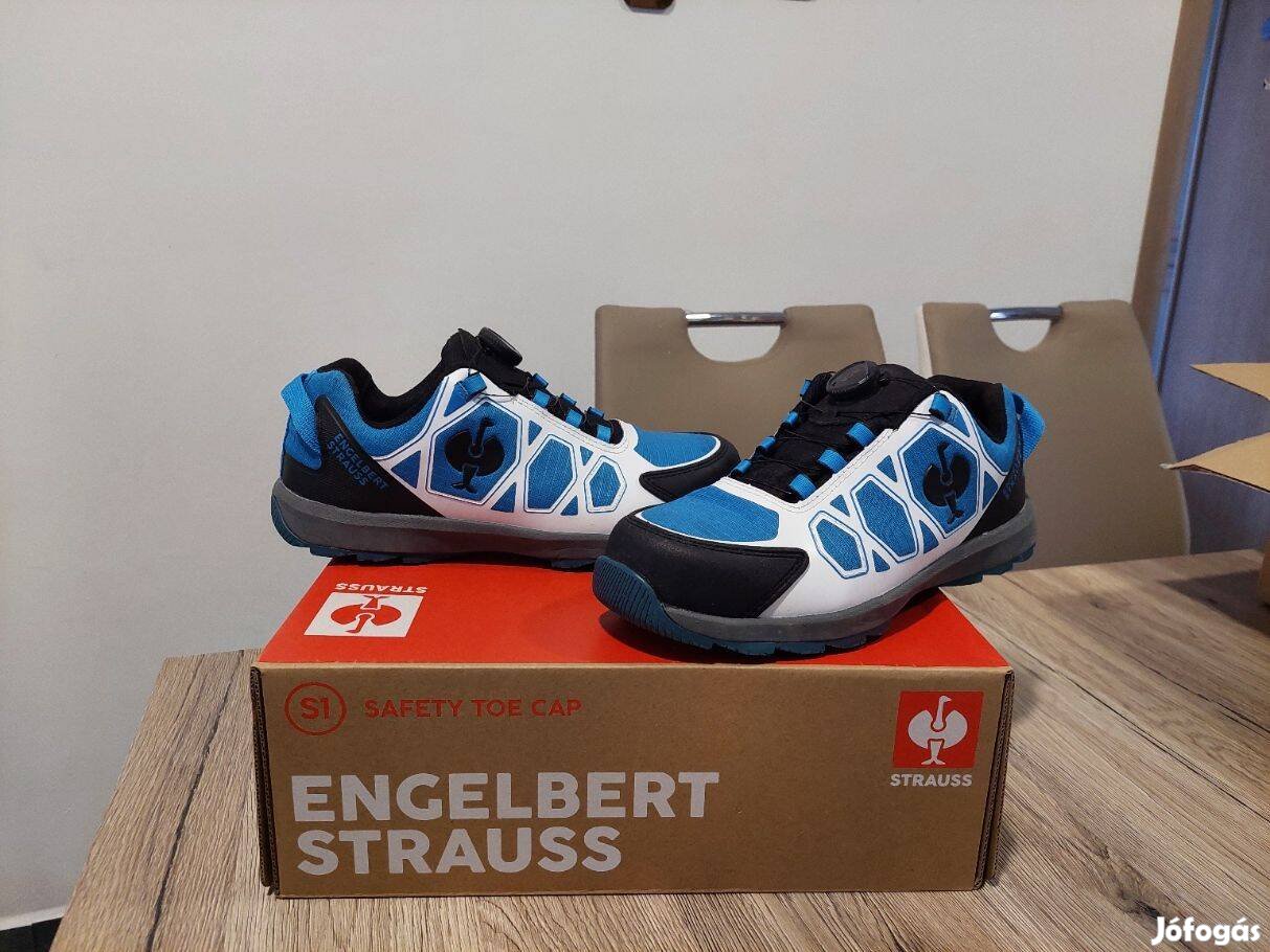 Engelbert Strauss S1 cipő 41-es mérethiba miatt eladó