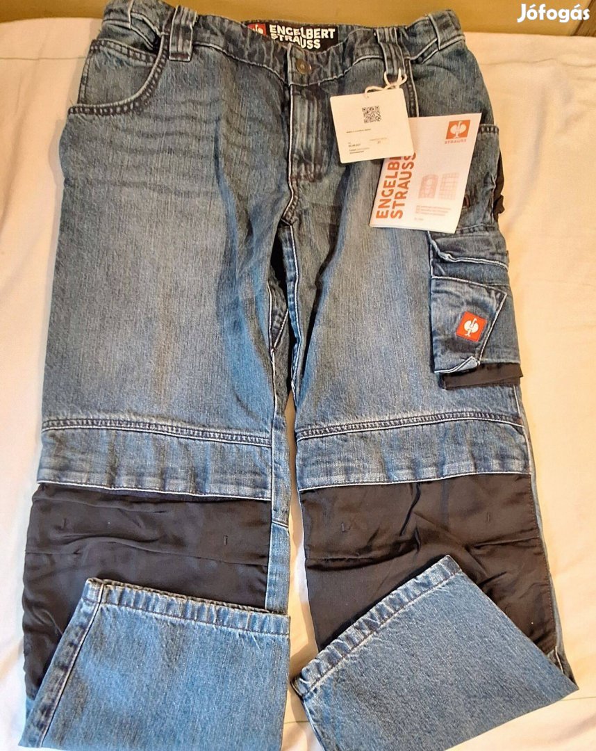 Engelbert Strauss motion denim új nadrág 54