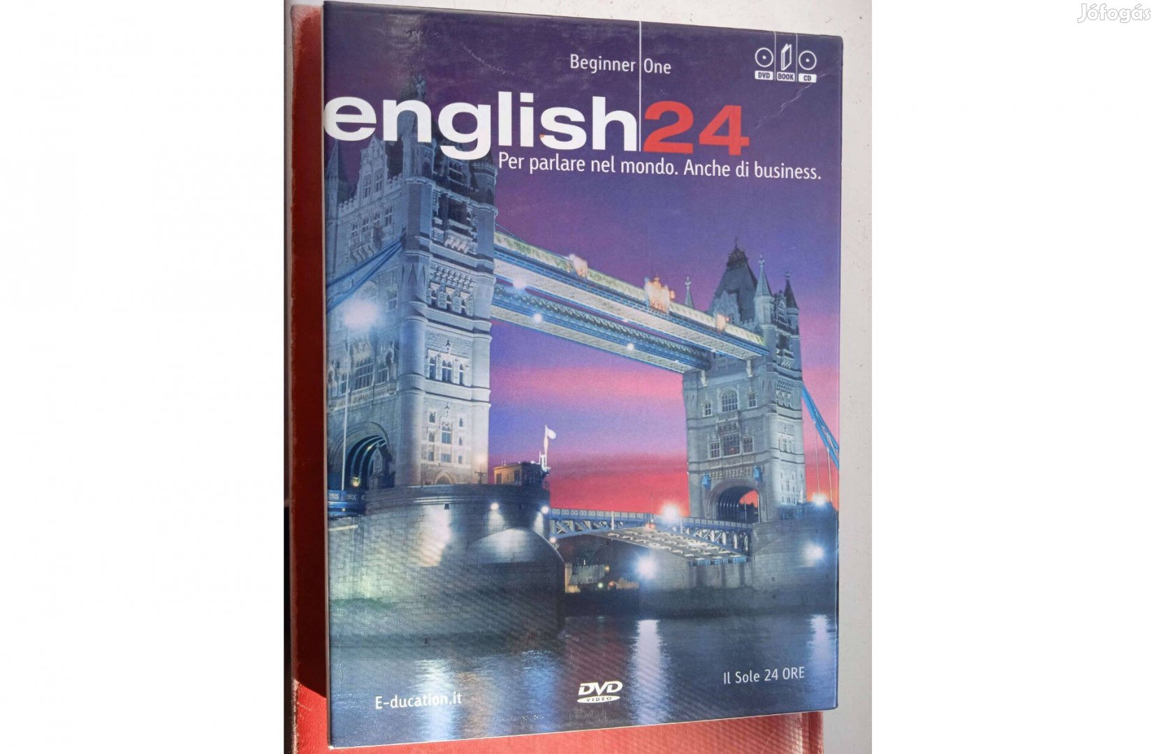 English 24 Businnes Level One & Two CD & DVD + könyv
