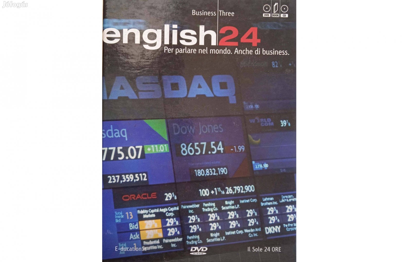 English 24 CD DVD , three , karcmentes