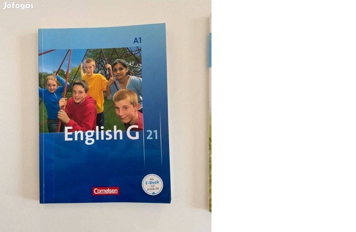 English Cornelsen, A1 szint, német-angol tankönyv
