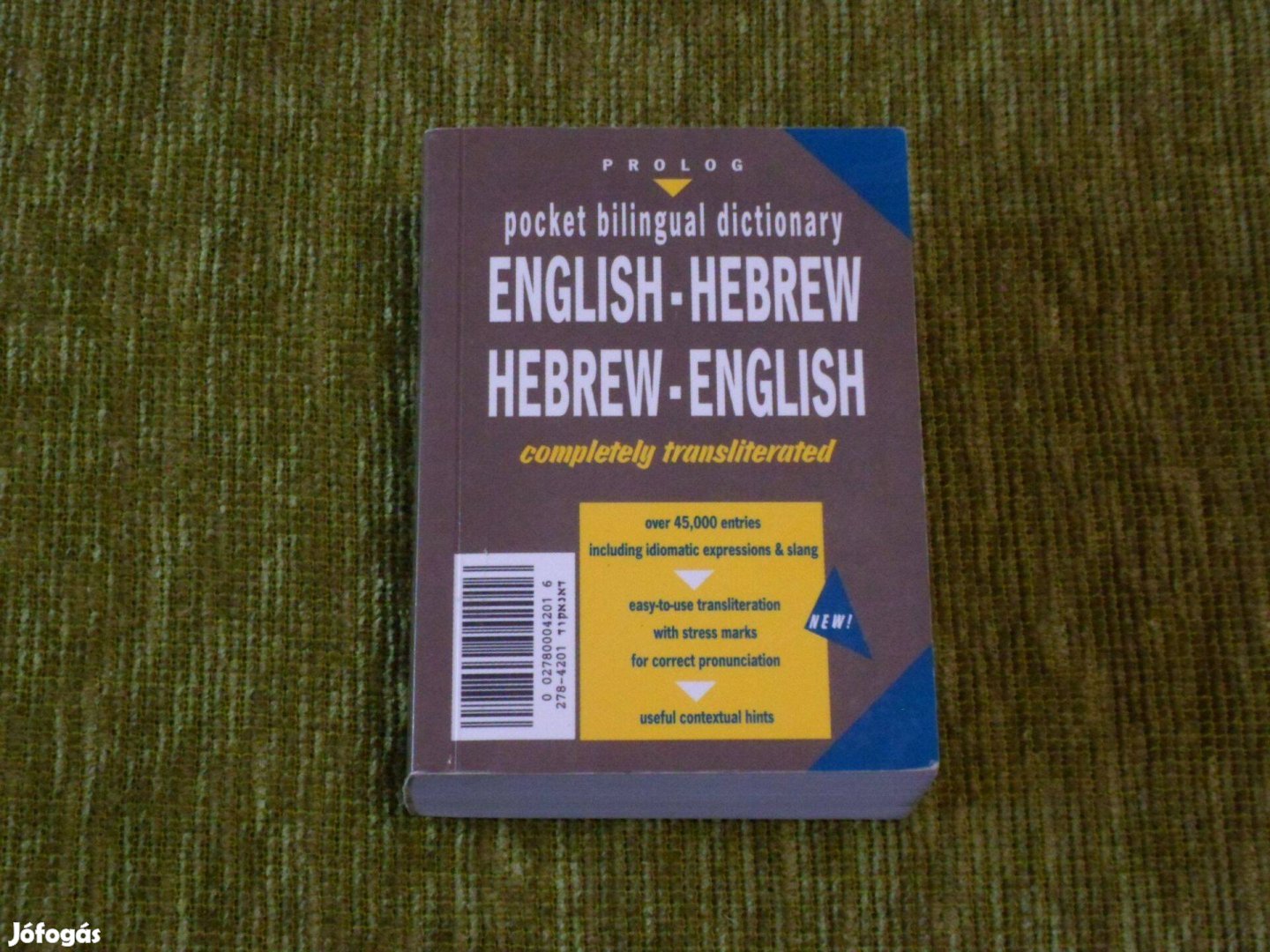 English-Hebrew - Hebrew-English angol-héber - héber-angol