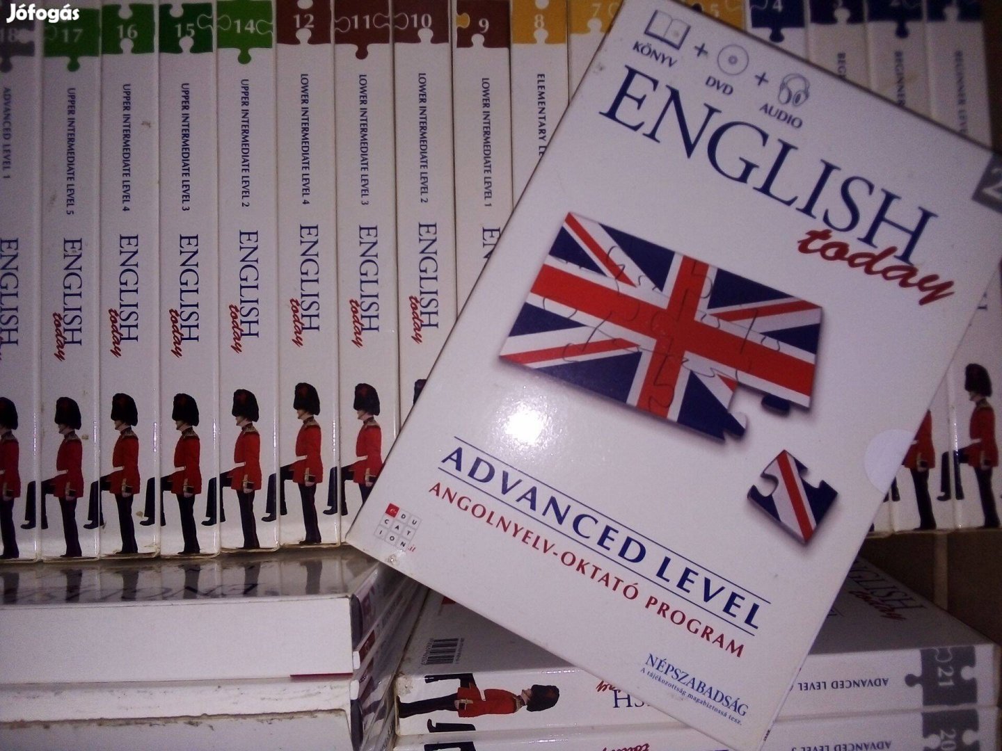 English today angolnyelv nyelv tanító oktató csomag dvd könyv