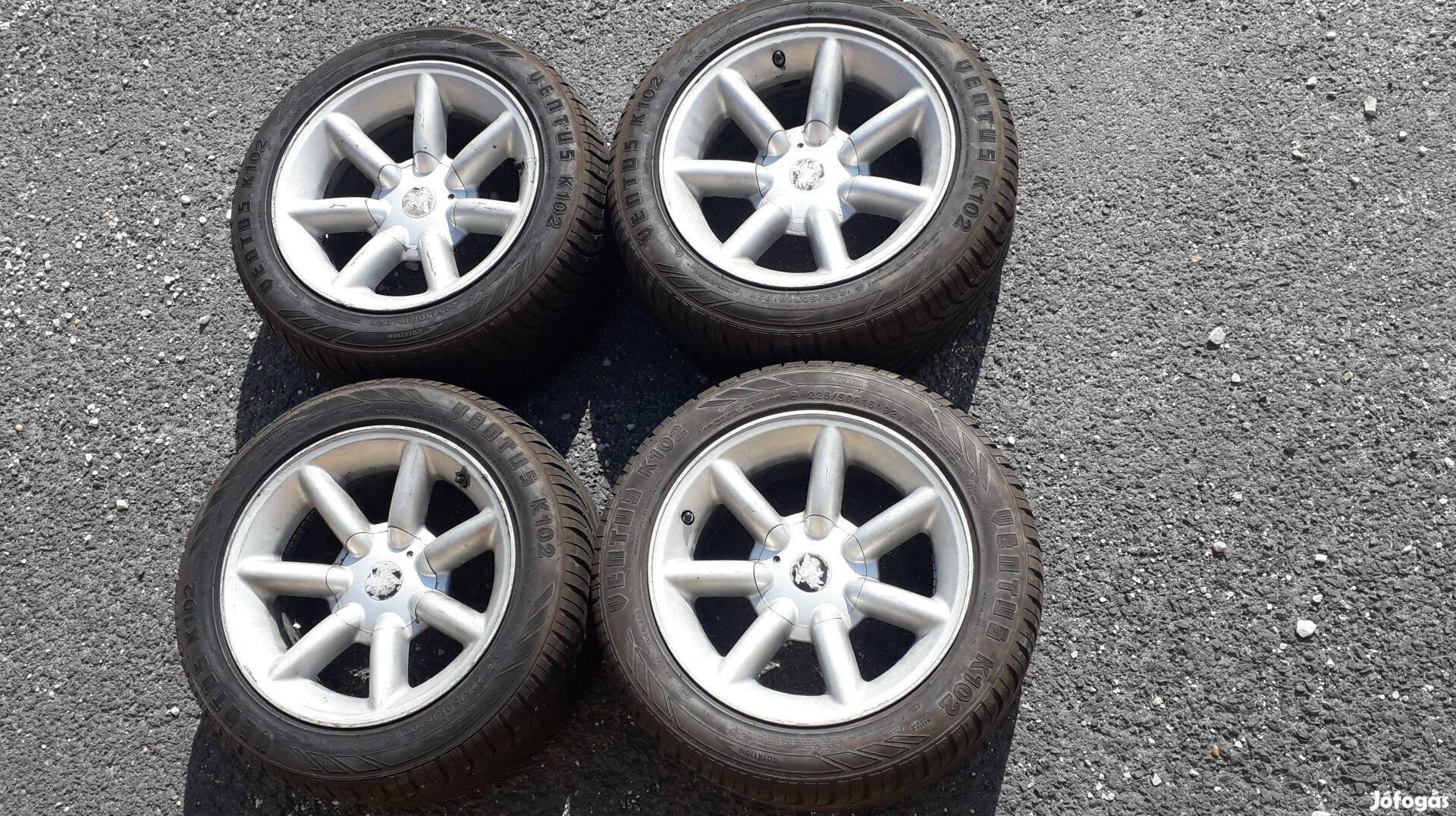 Enkei King 16" 16 ET 13 alufelni 5x120 225/50r16 nyári gumi