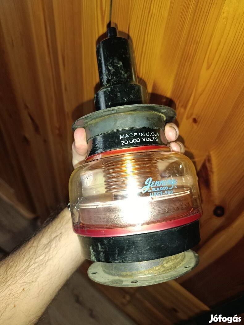 Ennings Radio Uxcf 500 20KV Vákuum Kondenzátor Cső vákuumcső