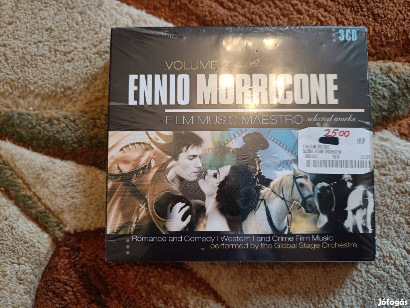 Ennio Morricone film music maestro volume 2, 3 db os cd