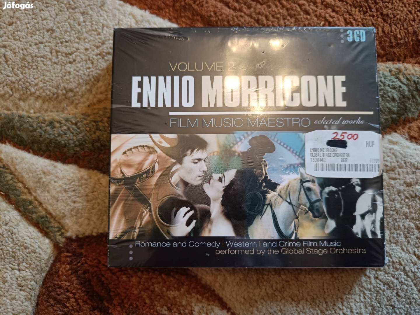 Ennio Morricone film music maestro volume 2, 3 db os cd