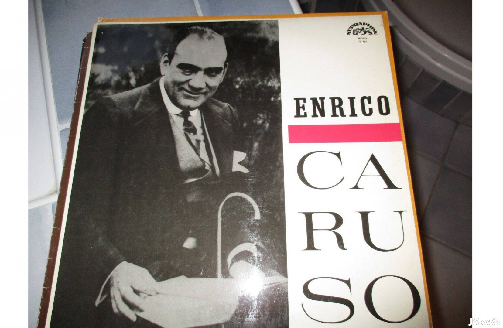 Enrico Caruso bakelit hanglemez eladó